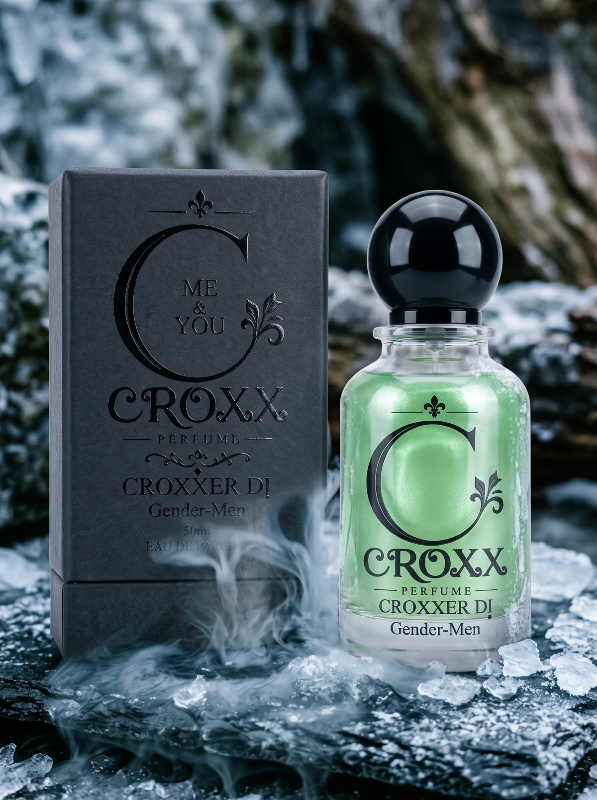 CROXXER DI 50ml by CROXX - Premium Gender Neutral| Eau De Parfum (EDP) | Long Lasting Fragrance With Luxury Black Box