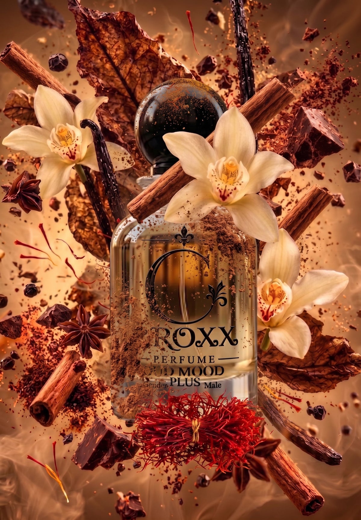 Oud Mood Plus 50ml - Original Premium Eau De Parfum (EDP) | Authentic Long Lasting Unisex Oud Fragrance