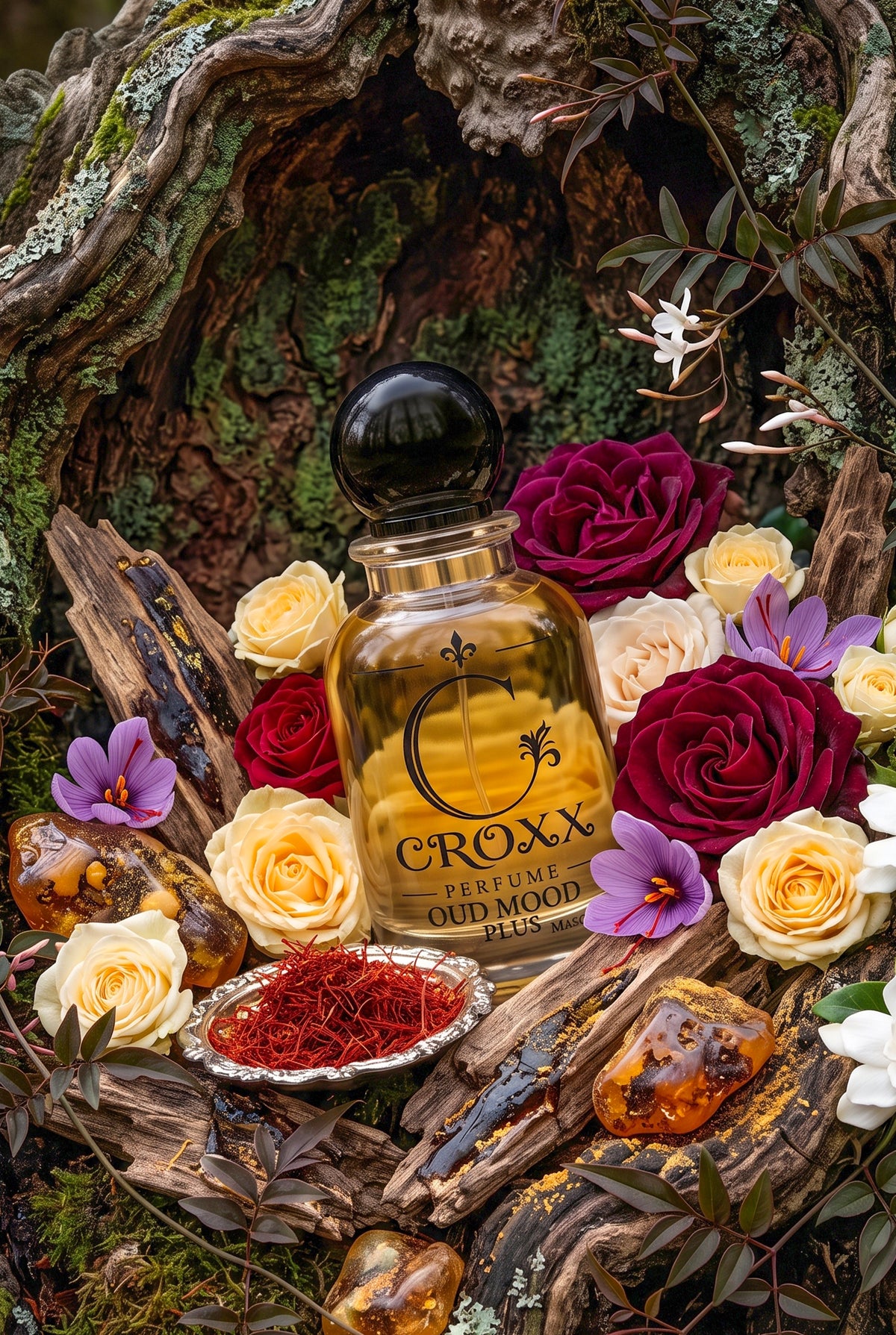 Oud Mood Plus 50ml - Original Premium Eau De Parfum (EDP) | Authentic Long Lasting Unisex Oud Fragrance
